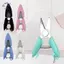 HFTOY Mini Nhà Thơ Kéo Dễ Thương Thủ Công Kéo Ren Tông Đơ Di Động Thép Không Gỉ An Toàn Kéo Quần Áo Máy Cắt Vá ~