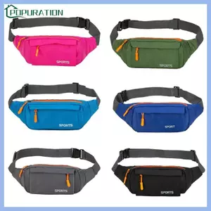 POP Chạy Bộ Thắt Lưng Nữ Nam Đeo Ngang Ví Túi Thắt Lưng Tập Luyện Túi Thể Thao Có Thể Điều Chỉnh Fanny Gói Điện Thoại Holde
