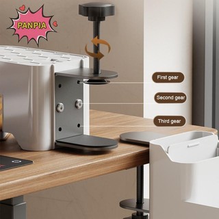 [PNPIA] Dụng cụ sắp xếp máy tính để bàn sáng tạo có lưu trữ điện thoại Giá đỡ cốc nước kẹp trên thiết kế cho phụ kiện bàn văn phòng tại nhà Tiết kiệm không gian VN