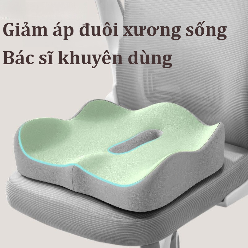 Đệm Lót Ghế Công Thái Học 3D,Gối lót ghế ngồi y tế chống trĩ giảm ê mỏi mông cho dân văn phòng