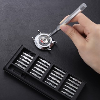 Bộ tuốc nơ vít chính xác 24 trong 1 - Bộ sửa chữa chuyên nghiệp để sửa chữa đồng hồ, điện tử, điện thoại, máy tính xách tay, máy tính và thiết bị nhỏ