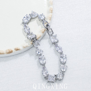 Châu Âu Mỹ ins Phong Cách Mới Vòng Tay Zircon Thời Trang Nữ