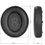 YRBWD 1 Cặp Tai Nghe Tai Nghe, Tai Nghe Gel Làm Mát Bằng Da Protein Earmuff, Thay Thế Bọt Xốp Tai Đệm Cho Anker Soundcore Life Space Q45 Sửa Chữa Tai Nghe