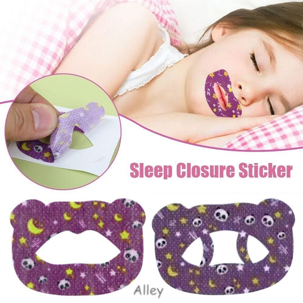 ALLEY 30 Chiếc Băng Đóng Miệng, Dừng Ngáy Hỗ Trợ Giấc Ngủ Miếng Dán Thở Miệng, Chăm Sóc Sức Khỏe Vải Không Dệt Miếng Dán Chống Ngáy