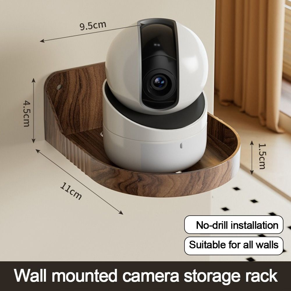 Giá đỡ hỗ trợ máy ảnh DAYBREAK, Giá đỡ giám sát camera quan sát bằng nhựa treo tường, Giá lưu trữ máy ảnh tiết kiệm không gian hữu ích Giá đỡ ngoài trời trong nhà