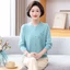 Áo len dệt kim dáng rộng xu hướng xuân thu dành cho nữ