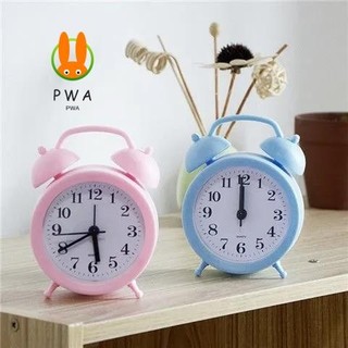Đồng hồ báo thức để bàn im lặng cho trẻ em - Đồng hồ đơn giản Mini bền bỉ dành cho người ngủ nặng