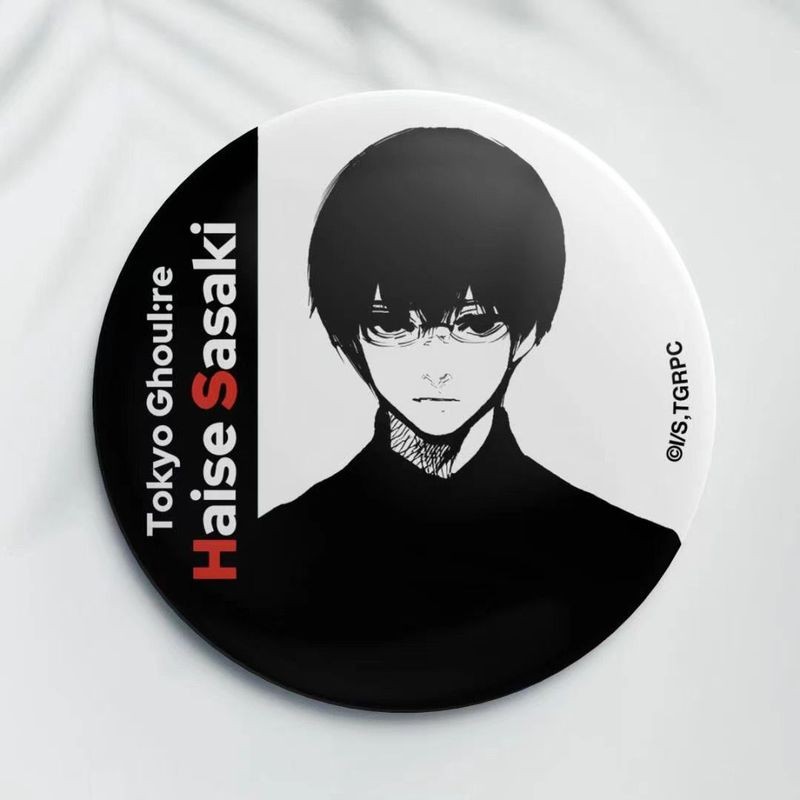 Tokyo Ghoul 58mm Huy hiệu Fanmade Kaneki Ken Anime Quà tặng sưu tập