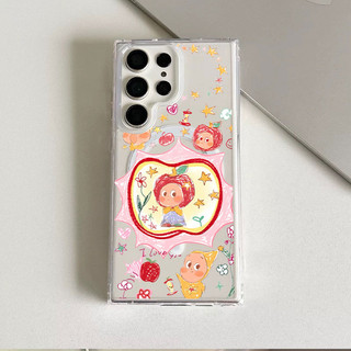 Ốp điện thoại chống sốc họa tiết Fruit Elf S23Ultra có thể so sánh với Samsung s20fe S21 S21PLUS S22 S23 S24 Vỏ siêu chống sốc S25 Plus S25ultra
