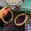 Thời Trang Hàn Quốc Độc Đáo Zircon Phong Cách Mới Nhẹ Sang Trọng Bông Tai Thanh Lịch Bán Buôn