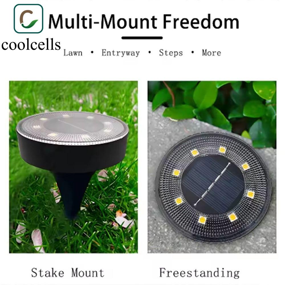 coolcells COOLCELLS 2 Đèn năng lượng mặt trời bên ngoài, Đèn chôn năng ...