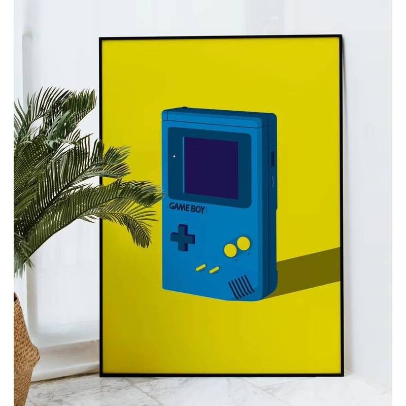 Pop Art Retro thập niên 80 Cassette Băng Poster Ghi Sàn Nhạc Tranh Canvas Vintage Treo Tường Nghệ Thuật Hình Ảnh Cho Phòng Khách Trang Trí Nhà