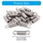 EDB * 2 Chiếc Hệ Thống Xả Cố Định Lò Xo 43 Mm Xe Máy Giảm Thanh Xả Lò Xo Phụ Kiện Xe Máy Lắp Đặt Dễ Dàng