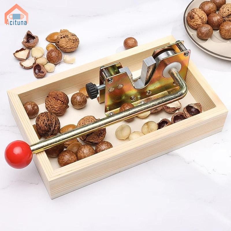 Acutuna Macadamia Dụng cụ mở Sheller Chestnut Clip Tiện ích nhà bếp đa chức năng