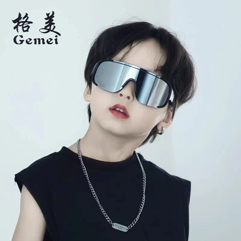 Kính Mát Thể Thao Trẻ Em Chống Gió, Phong Cách Phương Tây, Dùng Ngoài Trời Cho Bé Trai Bé Gái