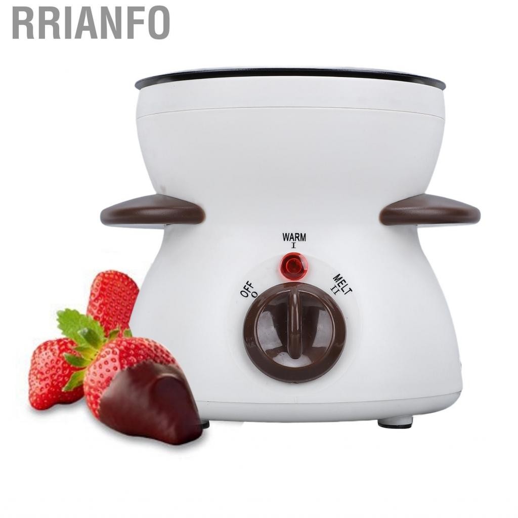 Rrianfo Rrianfo-VN Yunseity Mini Electric Fondue Pot Set Chocolate 25W 200ml Công suất nhúng Forks for Home (Hoa Kỳ cắm 110V 1100W cộng với 1100W)