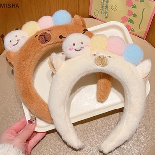 Misa Sang Trọng Capybara s Phim Hoạt Hình Vòng Đầu Rửa Mặt Phụ Kiện Tóc