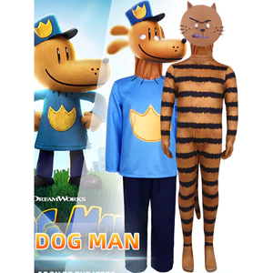 Chó Người Trang Phục Hóa Trang Halloween Pitti Mèo Chó Người Cosplay Sân Khấu Trình Diễn Trang Phục