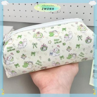 ZMONH 1 Sinh Viên Đơn Giản Túi Đựng Bút Chì Hàn Quốc Dung Tích Lớn Văn Phòng Phẩm Túi Bảo Quản Túi Trang Điểm Nhỏ Tổ Chức Du Lịch Túi Đựng Mỹ Phẩm