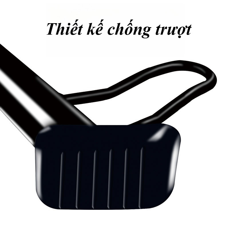 Chân Chống Nghiêng Inox 304 - Size 14-20cm, Combo Đầy Đủ Ốc + Lò Xo, Phù Hợp Mọi Dòng Xe Máy
