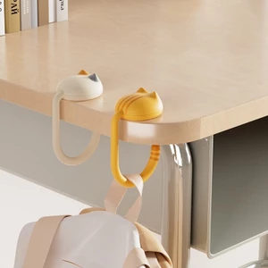 Di Động Hoạt Hình Túi Móc Có Thể Điều Chỉnh Túi Móc Treo Bàn Bên Móc Schoolbag Túi Xách Giá Đỡ