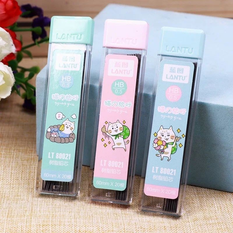 Ruột chì bấm 0.5mm giao mẫu ngẫu nhiên 2B/HB