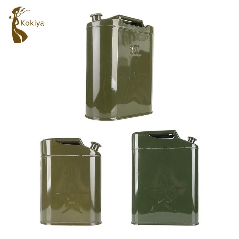 Bình xăng Jerry Can Dầu Chất Lỏng Bảo Quản Hộp Đựng Nhiên Liệu Đa Năng Cho Overland Xe Máy Off Road SUV