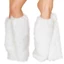 DARON Faux Fur Leg Warmers, Soft Fluffy Solid Color Knee High Boots Cover, Y2k Style Thoải Mái Co Giãn Nhiều Màu Sắc Ấm Áp Đầu Gối Boot Toppers