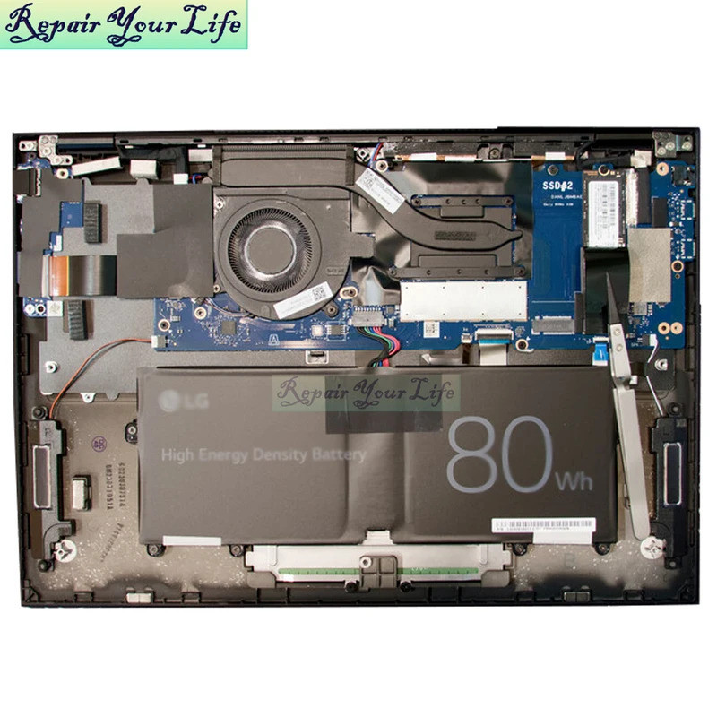 Quạt Làm Mát CPU Laptop Cho LG Gram 16 2 Trong 1 16T90R G.AA78G Bộ Xử Lý Máy Tính Xách Tay Quạt Làm Mát EG50040S1-CV80-S9A DQ5D586M015 DC 5V
