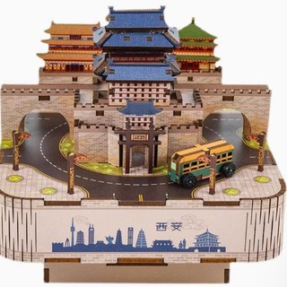 Hộp Nhạc Nhà Cơ Học Lâu Đài Ma Thuật Harry Potter Alice Đồng Hồ Hội Quà Tặng Sinh Nhật