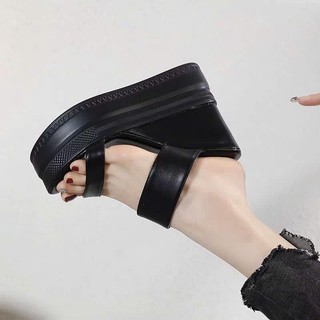 DÉP XUỒNG DA 2 QUAI BẢN CAO 12P DA XỊN SIÊU ÊM PP