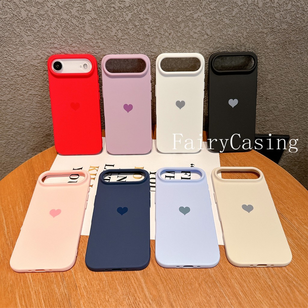 Ốp Lưng TPU Mềm Cho IPhone 17 Air 16 15 14 Plus 13 12 11 Pro Max 16e Matte Dây Đeo Chống Sốc Kẹo