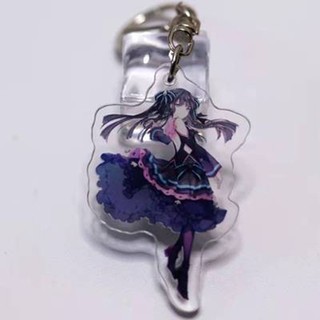 Arcaea KeyChain Men Anime Alienstage Acrylic Car Cosplay Japan Key Ring Pendant Party Phone Charm Kids Friends Gift