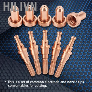 hilivn 10 đầu phun điện cực 98215 9-8212 Vật tư tiêu hao để cắt kim loại bằng đèn pin SL60-100