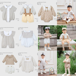 La pomme AW2025 BST Body, yếm phong cách Hàn Quốc cho bé T10.4
