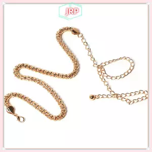 JRP Nữ Lưới Vàng Thắt Lưng Dây Xích Kim Loại Dây Quyến Rũ Dây Thời Trang Skinny JRP