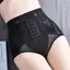 NICOLOO Eo Huấn Luyện Corset, Quần Đùi Định Hình Cơ Thể Nylon Thoáng Khí Liền Mạch, Màu Trơn Cao Móc Đóng Giữa Eo Quần Lót Ôm Sau Sinh