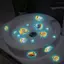 B & N Glow-in-the-Dark Ocean Fish Toilet Stier Trang trí phòng tắm Tự dính và có thể tháo rời Trang trí tường phòng khách tại nhà.