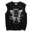 Áo Vest Nam Cổ Tròn Mỹ Retro Rời Graffiti In Hình Bướm Hợp Thời Trang Phù Hợp Với Áo Thun Thể Thao Rời Áo Thun