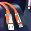 Cáp USB C USB A sang USB C Dây sạc nhanh Màn hình LED Cáp sạc USB 120W cho hầu hết các điện thoại thông minh Máy tính bảng lyuvn
