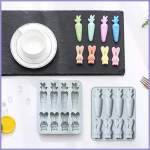 Khuôn Kẹo Silicon Phục Sinh Phục Sinh Thỏ Dễ Thương Cà Rốt Khuôn Bánh Quà Tặng Phục Sinh Và Trang Trí Tiệc DIY Thỏ mueadsyvn