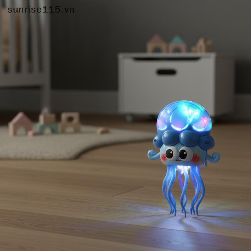 Đồ chơi bạch tuộc thông minh giảm căng thẳng SRVN có đèn LED để giải trí và thư giãn.