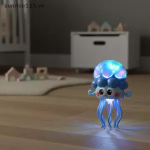Đồ chơi bạch tuộc thông minh giảm căng thẳng SRVN có đèn LED để giải trí và thư giãn.