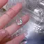 JRP Thời Trang Hàn Quốc Mặt Dây Chuyền Mặt Trăng Rỗng Nelace Màu Bạc Dây Chuyền Nữ Cưới Thẩm Mỹ Trang Sức JRP