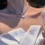 AqToCna Sáng Bóng Bướm Nối Ngọc Trai Nelace Cho Nữ Ngọt Ngào Đơn Giản Xương Đòn Dây Xích Choker Xu Hướng Mặt Dây Chuyền Trang Sức AqToCna