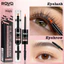 Mascara 2 Đầu Tiện Lợi Chuốt Mi Dài Dày Cong Vút Chống Nước Không Lem Không Trôi Bền Màu 24H