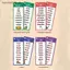 SRVN 60 Tờ Dụng Cụ Giảng Dạy Giáo Viên Montessori Phonics Danh Sách Từ Thẻ Tiếng Anh Xây Dựng Từ Vựng Học Flashcards.