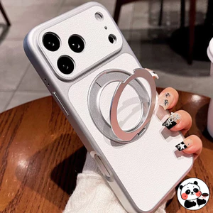 Vỏ Có Chân Đế 360 Cho Realme C100 C100i C85 Pro C75X C73 C71 C67 C65S C65 C63 C61 C55 C53 C51 C51S C35 C33 C30S 5G 4G Vỏ Da PU Dễ Thương Đơn Giản Giá Đỡ Điện Thoại