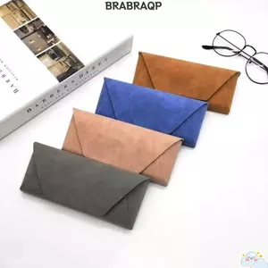 BRABRAAA Túi Đựng Kính, Túi Đựng Kính Mát Quà Tặng Di Động, Phụ Kiện Thời Trang Người Tổ Chức Da PU Mềm Hộp Kính Nam Nữ