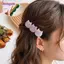 Kẹp phẳng hình mèo BORAGETE, Kẹp kẹp tóc bên ngọt ngào Acetate Hàn Quốc, Quà tặng kẹp tóc 6,3cm dễ thương